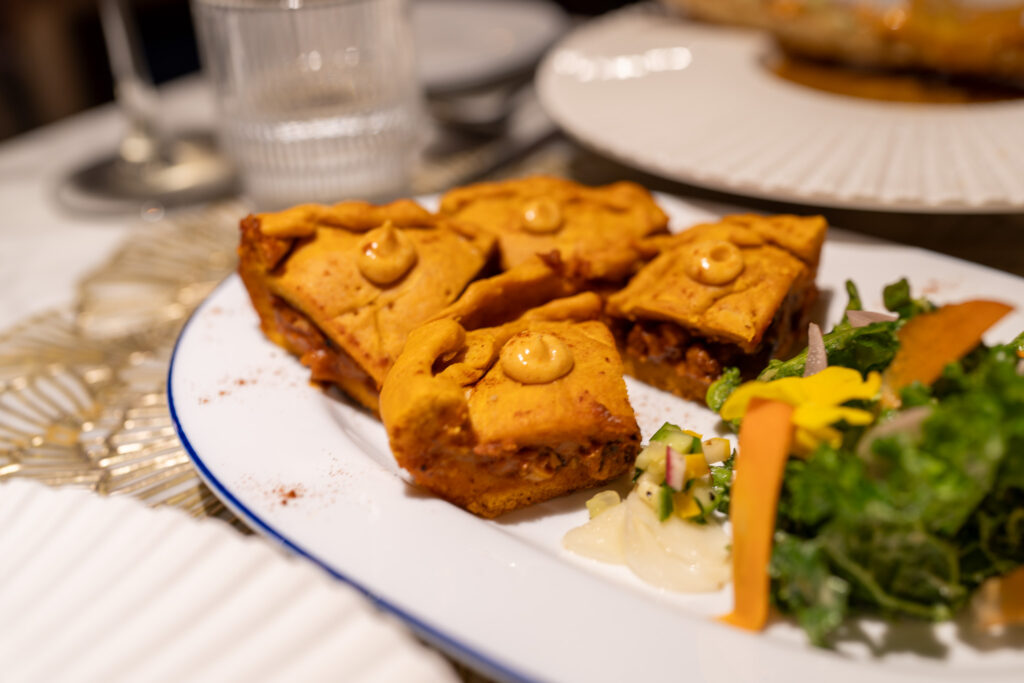 イカの風味がガツンとくるイカのパイ