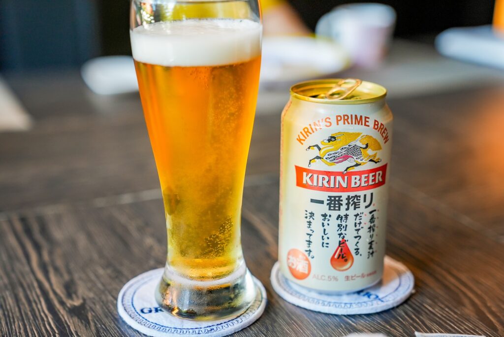 キリンの生搾りが飲める幸せ